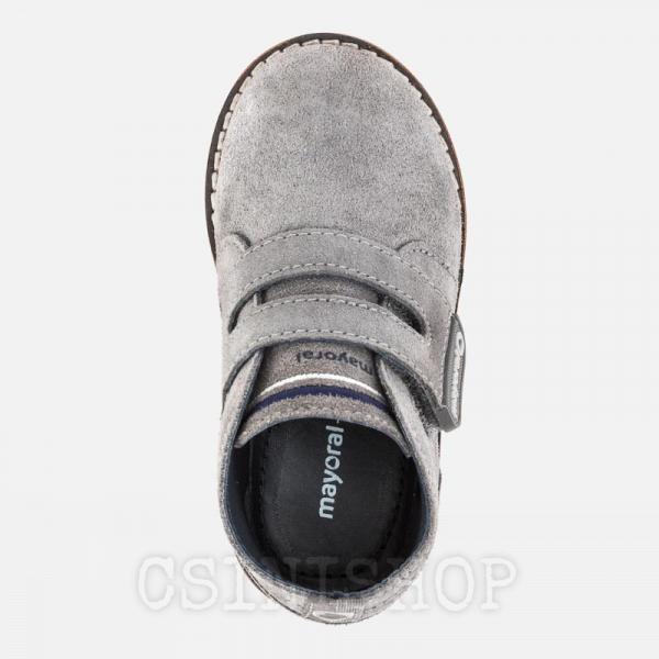MAYORAL kisfiú csiszolt bőr cipő 42058-077 gray
