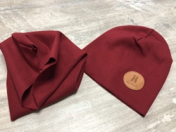 Pamut gyermek sapka + csősál