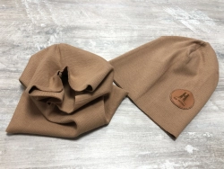 Pamut gyermek sapka + csősál