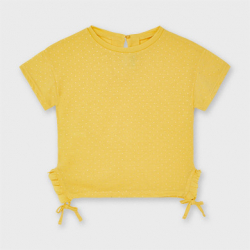 MAYORAL pöttyös kislány póló 3011-032 mustard