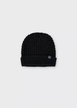 MAYORAL téli kisfiú sapka 10159-040 black