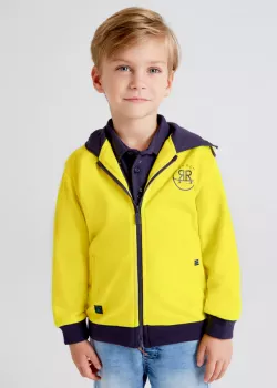 MAYORAL sárga kisfiú melegíttő felső 3410-039 lemon