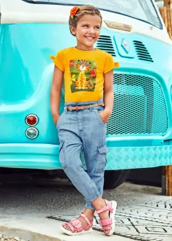 MAYORAL kislány nadrág 3590-016 denim