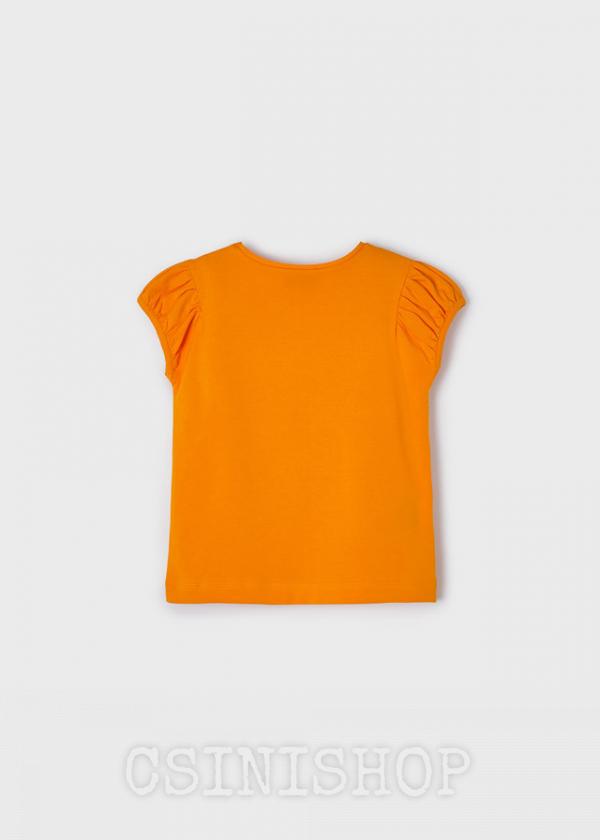 MAYORAL kislány rövidujjú póló 3047-071 pumpkin