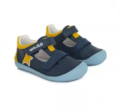 D.D.STEP kisfiú barefoot cipő 063-897 royal blue