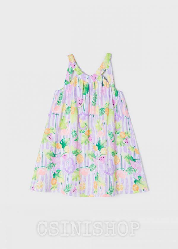 MAYORAL nyári kislány ruha 3951-031 lilac