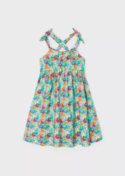 MAYORAL nyári kislány ruha 3954-029 tyrkys