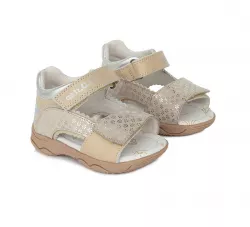 Kislány D.D.step szandál AC64-213A cream