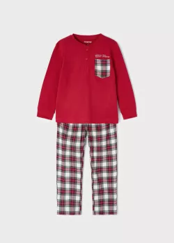 MAYORAL fiú pizsama 4754-067 red