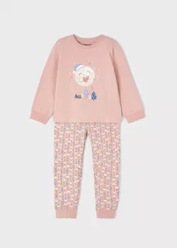 MAYORAL kislány pizsama szett 4758-077 rose