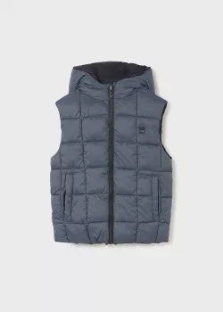 Mayoral steppelt kifordítható fiú mellény7367-027 dark navy