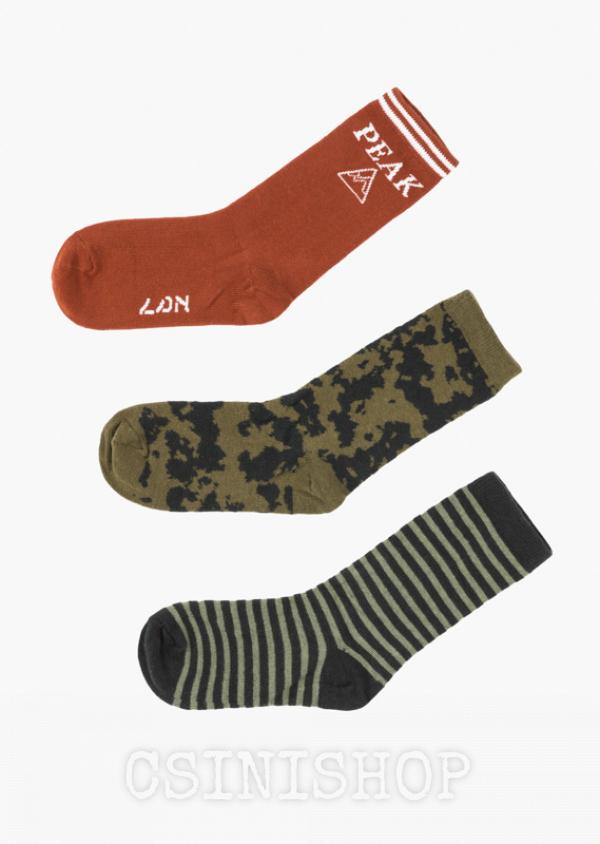 3 pár fiú gyerek zokni LOSAN  R001 color