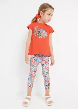 Kislány mintás legging