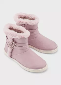 Mayoral pink csizma müszörmével