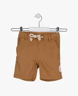 Fiú elasztikus pamut bermuda