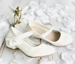 Fehér alkalmi kislány cipö 