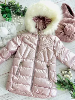 Vízálló kislány téli kabát