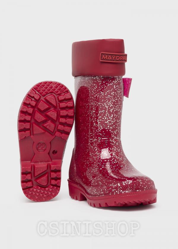 MAYORAL kislány flitteres gumicsizma 