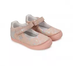 D.D.STEP bőr kislány balerina cipö 