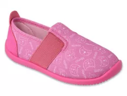 BEFADO SOFTER barefoot kislány vászon papucs 
