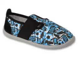 BEFADO SOFTER barefoot kisfiú vászon papucs 