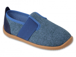 BEFADO SOFTER barefoot kisfiú vászon papucs