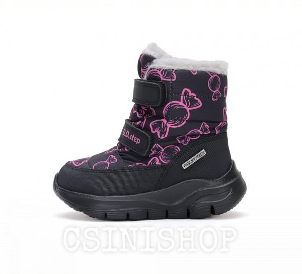 D.D.Step vízálló kislány AQUA-TEX csizma 