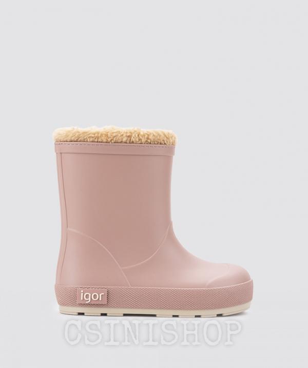 IGOR melegített gyermek barefoot gumicsizma