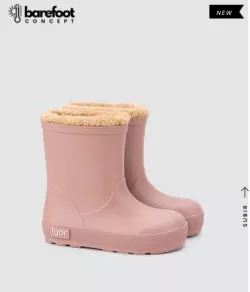 IGOR melegített gyermek barefoot gumicsizma