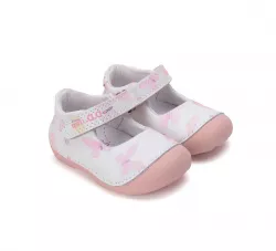 D.D.STEP bőr kislány balerina cipö