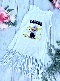 Pamut kislány ruha LABUBU