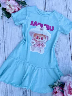 Pamut kislány ruha LABUBU