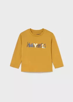 Hosszúujjú kisfiú basic felső