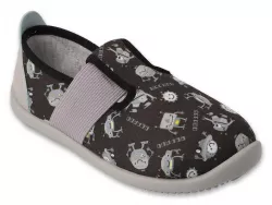 BEFADO SOFTER barefoot kisfiú vászon papucs