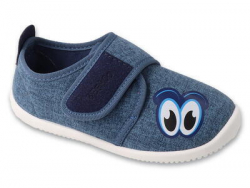 BEFADO SOFTER barefoot kisfiú vászon papucs