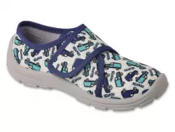 BEFADO beltéri vászon gyerek papucs