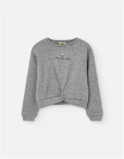 Pamut kislány pulóver