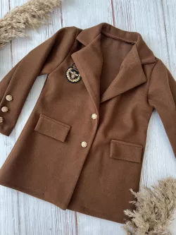 Kislány átmeneti flaus kabát