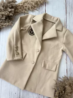 Kislány átmeneti flaus kabát