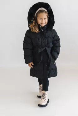 Vízálló kislány téli kabát