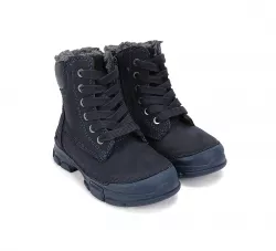 D.D.STEP bőr gyerek téli csizma