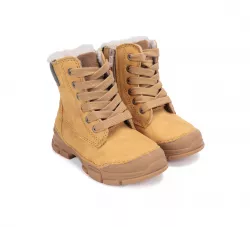 D.D.STEP bőr gyerek téli csizma