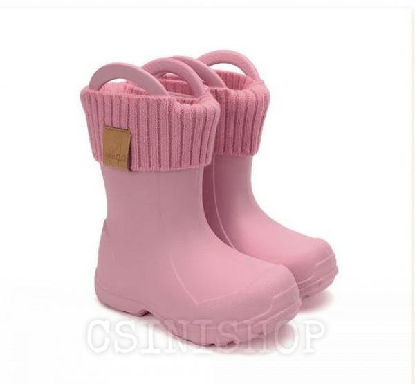 D.D.STEP ultrakönnyü bélelt kislány gumicsizma