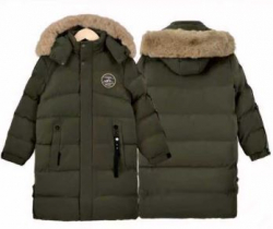 Fiú hosszított parka kapucnival