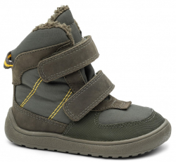 BAREFOOT vízálló kisfiú melegített cipő PRO-tex