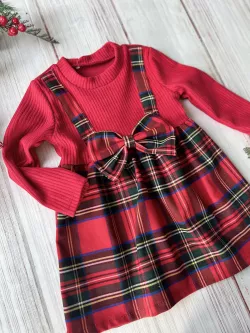 Kislány karácsonyi ruha