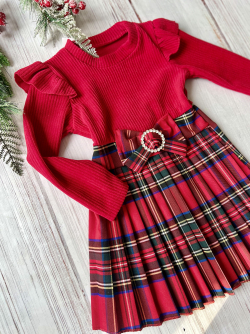 Kislány karácsonyi ruha