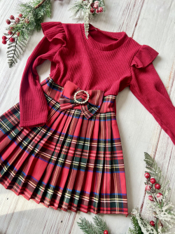 Kislány karácsonyi ruha