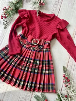 Kislány karácsonyi ruha