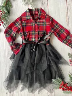 Kislány karácsonyi ruha